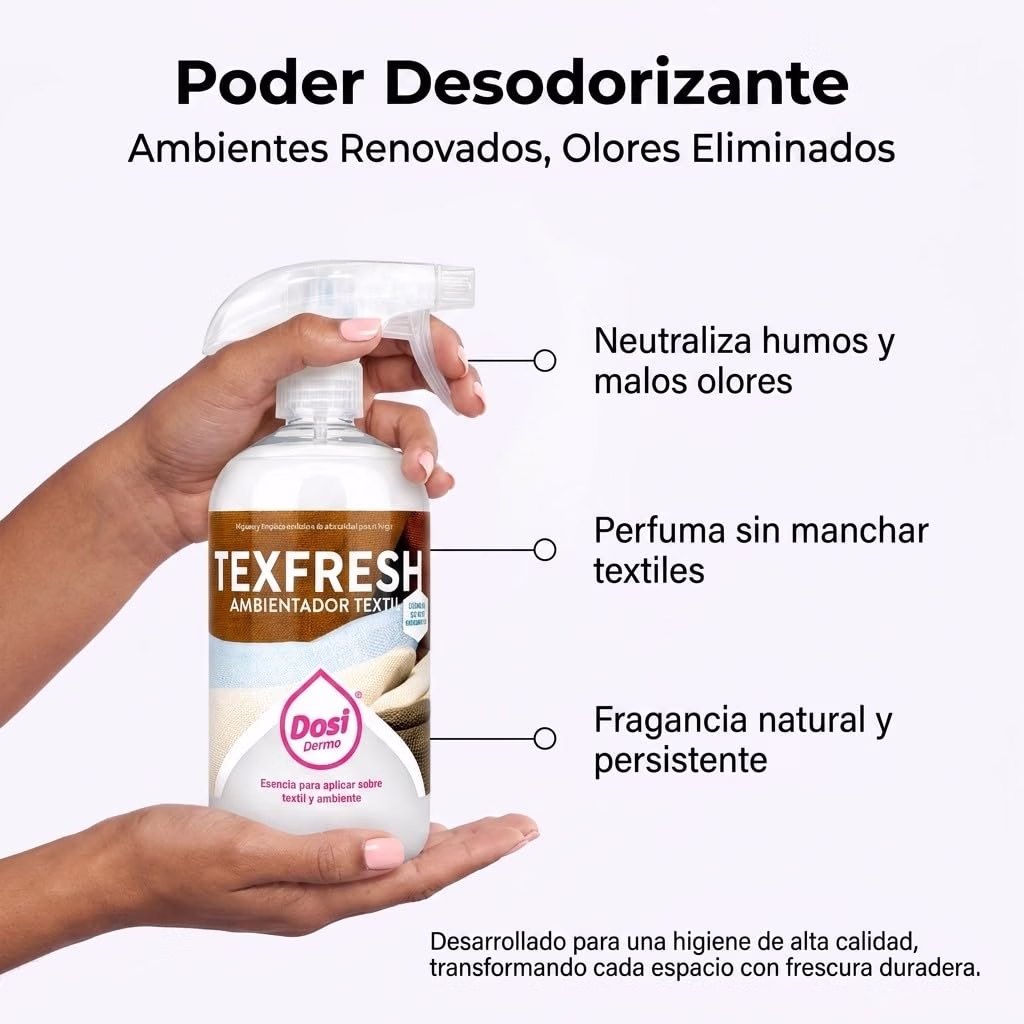 Ambientador textil para ropa Texfresh 1 KG