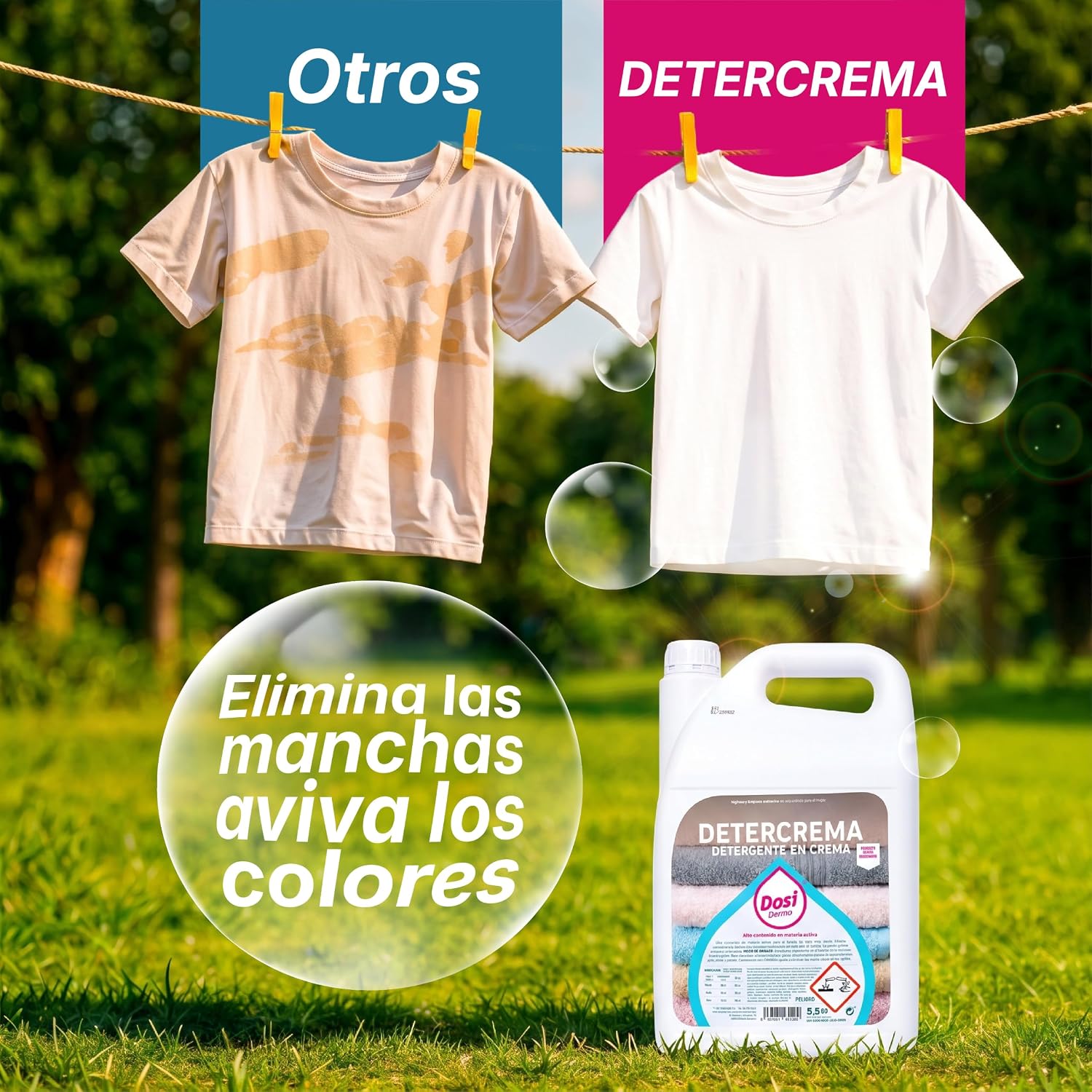 Detergente en Crema Detercrema 5,5KG