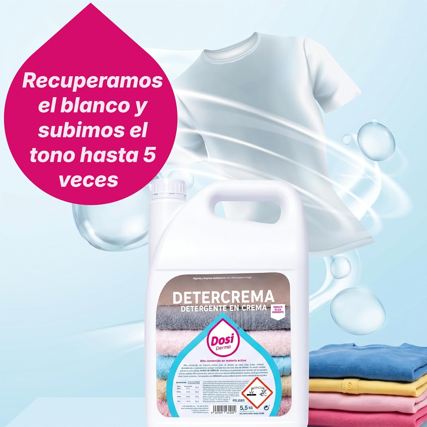 Detergente en Crema Detercrema 5,5KG