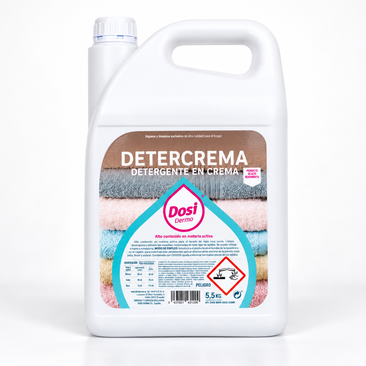 Detergente en Crema Detercrema 5,5KG