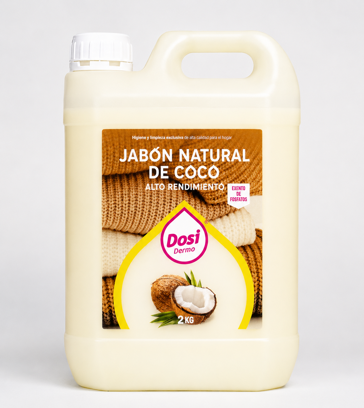 Detergente de coco líquido natural 2KG